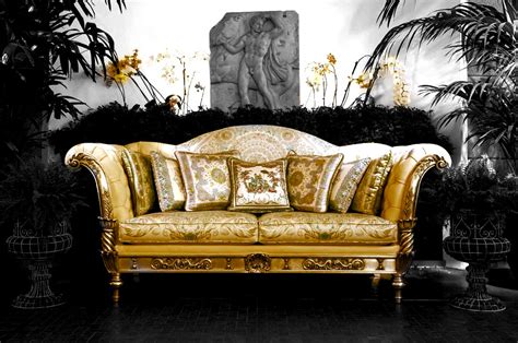 versace mobili divano|versace furniture catalog.